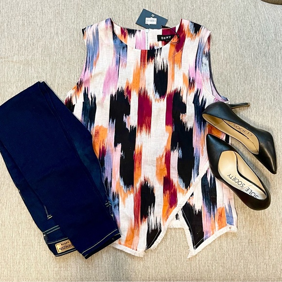 DKNY , Size: Medium, New Sleeve less Blouse (still has tags) - Picture 2 of 3